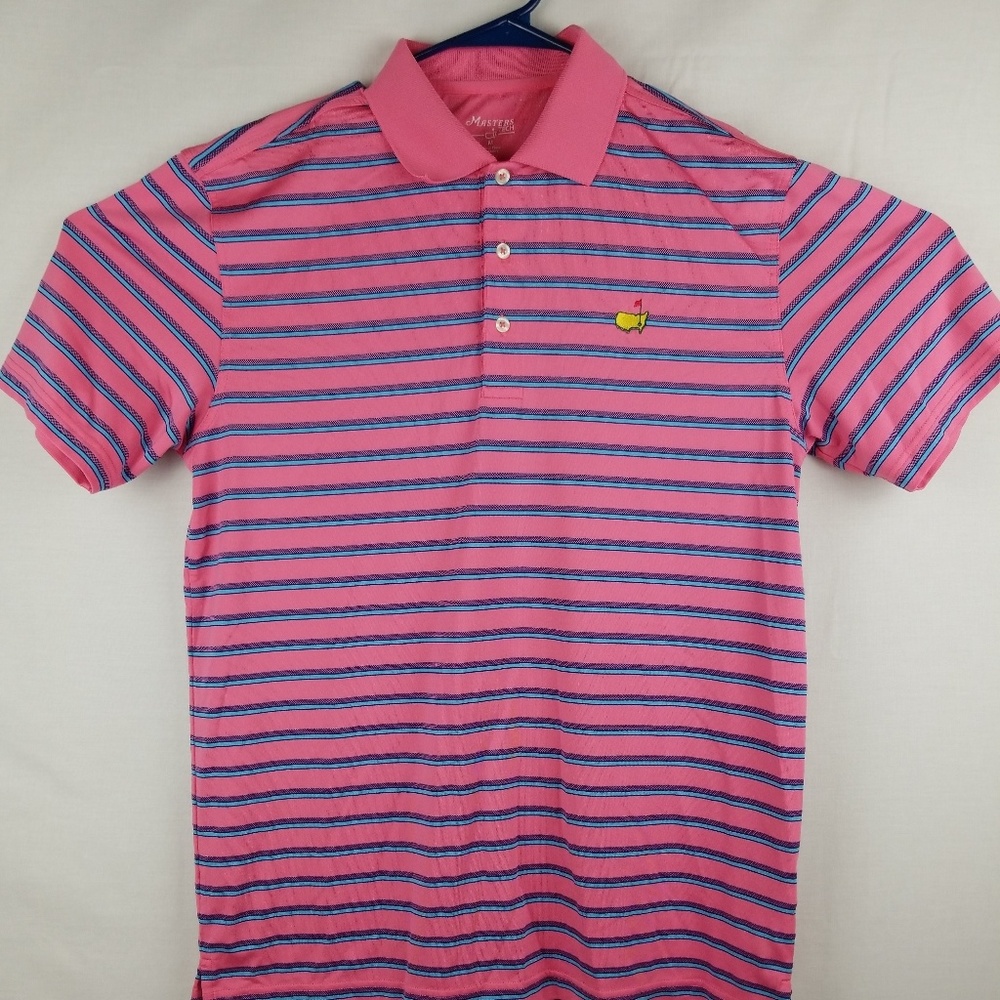 Masters tech polo golf shirt